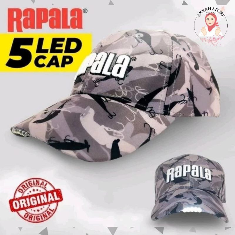 หมวกตกปลา/rapala ice force/หมวกตกปลา/หมวกตีราฟาลา/หมวกราพาลา/หมวกตกปลาราฟาลา/Rapala Snapback/Origina