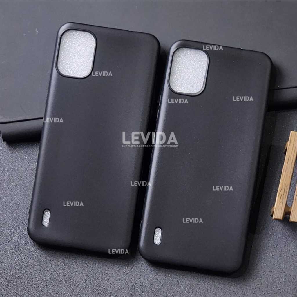 Nokia C12 Nokia C21 Plus Nokia C31 Softcase Macaron สีดํา Tpu ป้องกันสีดําเต็มรูปแบบ Nokia C12 Nokia