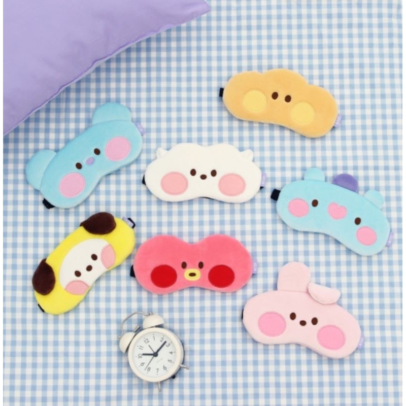READY OFFICIAL SLEEP MASK BT21 (READ DESCRIPTION)