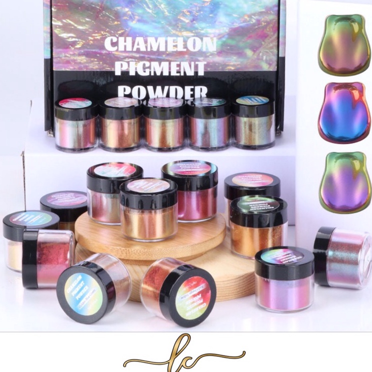 นําเข้าล่าสุด 3g Pigment Powder Chameleon Pigment Powder Chamelon