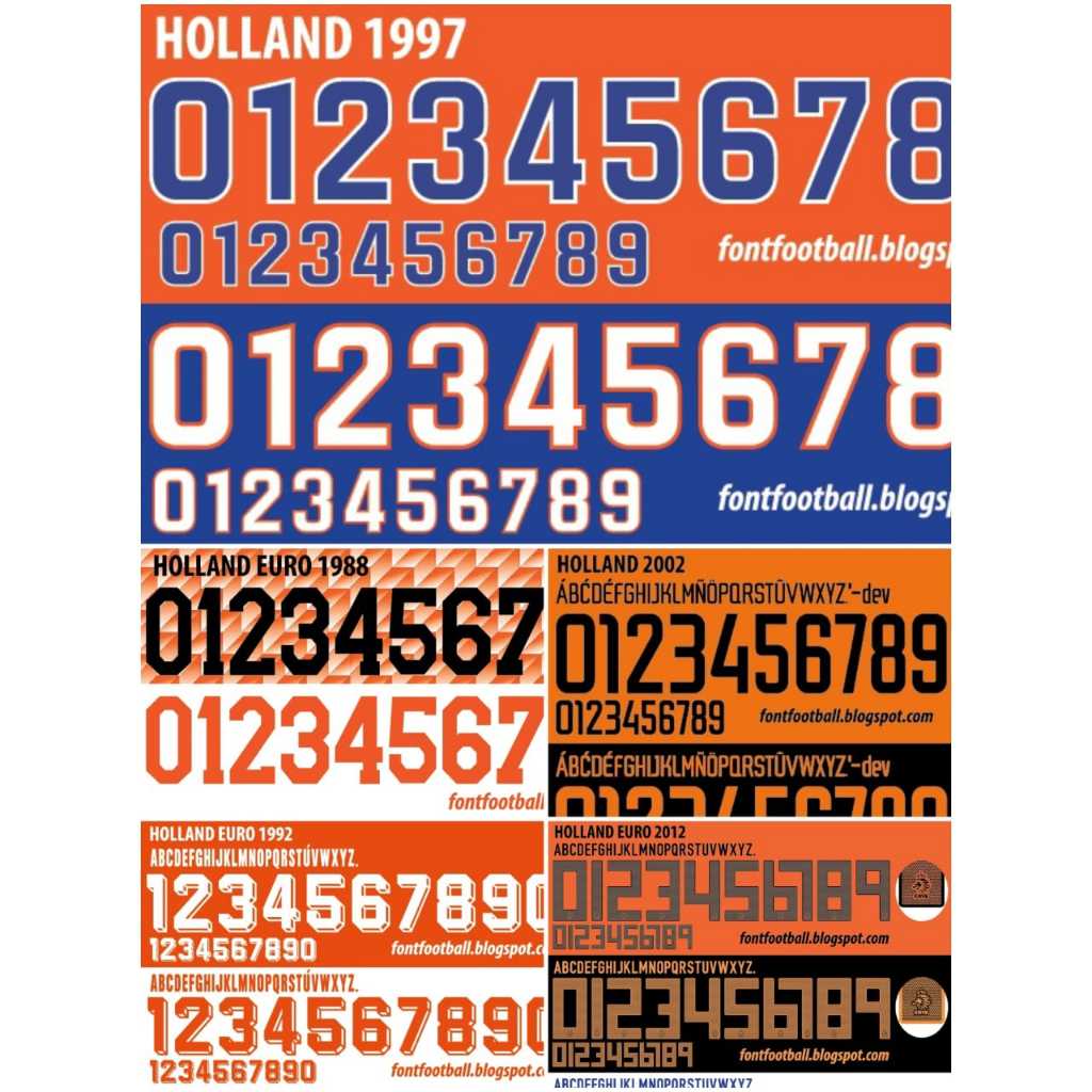 HOLLAND NAMESET*****