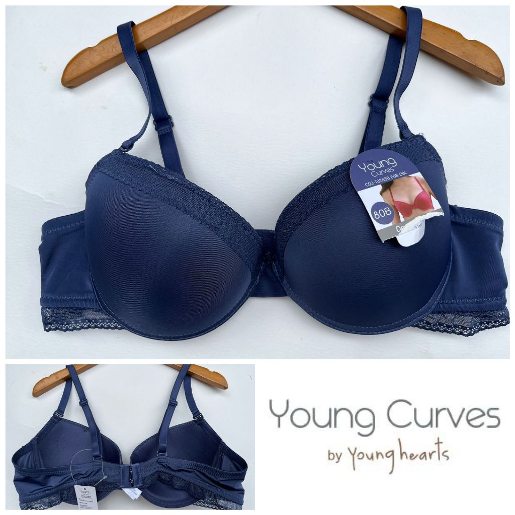 CODE BYC283 DBL Bra young Curves โดยหัวใจสาว ขนาดเพียง 34B, 36B