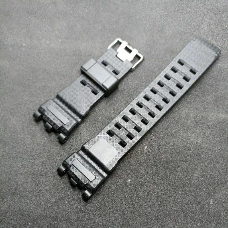 Hitam G SHOCK WATCH STRAP GWG2040 / GWG-2040 / GWG 2040 ยางสีดํา GSHOCK GWG 2040 WATCH STRAP