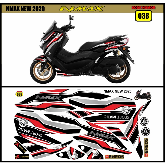 สติ๊กเกอร์ Nmax NEW 2020/แถบ