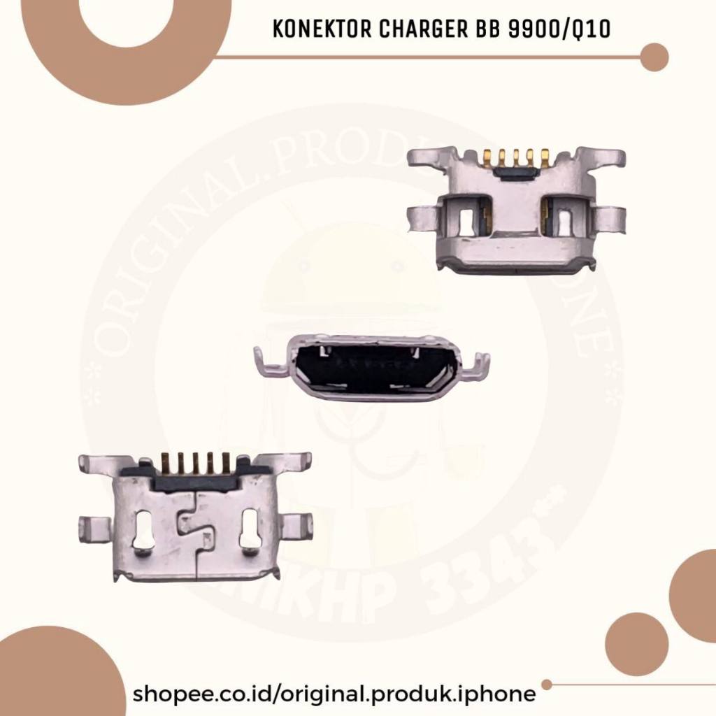 CONNECTOR CAS PLUG IN BB 9900/Q10