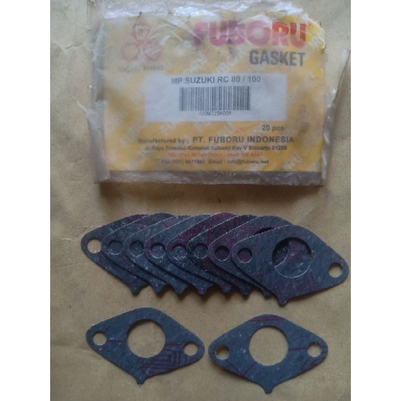 GASKET PAK PERPAK PACKING MANIFOLD คาร์บูเรเตอร์รถยนต์ SUZUKI RC 80 RC 100 RC BRAVO RC SPIRIT RC DK