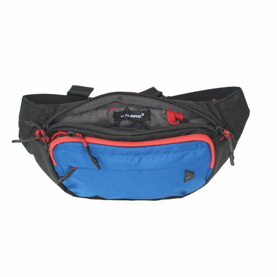 กระเป๋าสะพายข้าง Kalibre 921508 409 Blue Black Vertico กระเป๋าคาดเอว 1 ลิตร / กระเป๋าเป้สะพายหลัง