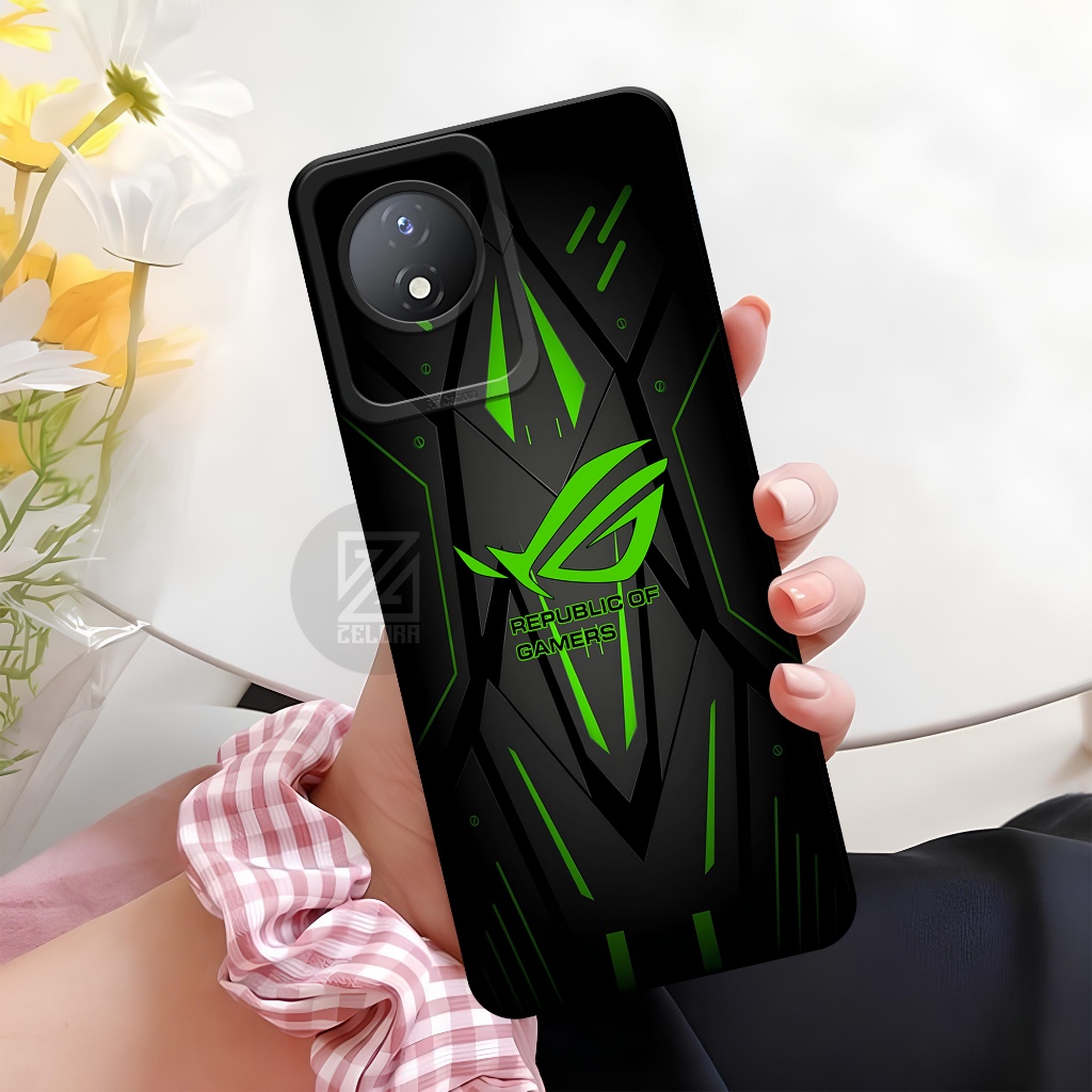 ล่าสุด VIVO Y02/Y02T กรณี Zelora แฟชั่นกรณี Gamers Softcase VIVO VIVO Y02/Y02T 2023 Pro กล้องปลอก VI