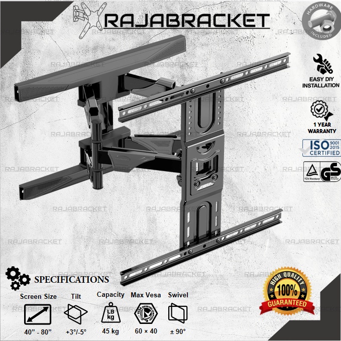 ใหม่ คลังสินค้า วงเล็บทีวียึด 4 42 43 45 49 5 55 6 65 7 75 77 8 นิ้ว นํา จอแอลซีดี โทรทัศน์ หมุนทีวี