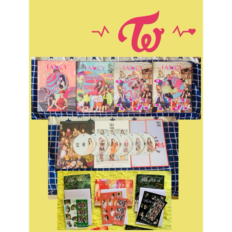 อัลบั้ม Only Twice With You-th - Yes หรือ Yes - Fancy - The Year Of Yes - CD Nayeong Momo Dahyun Tzu