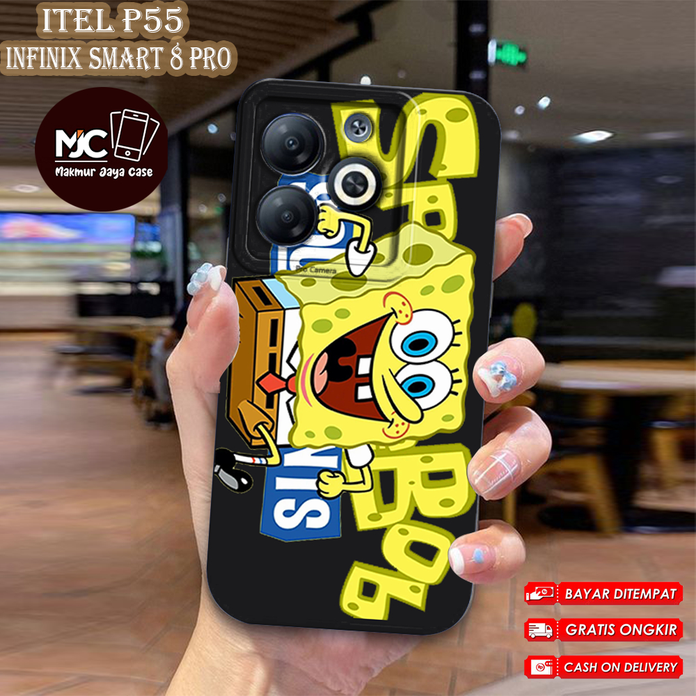 Softcase PROCAMERA INFINIX SMART 8 PRO/ ITEL P55 เคส MOTIF ล่าสุด INFINIX SMART 8 PRO/ ITEL P55 ล่าส