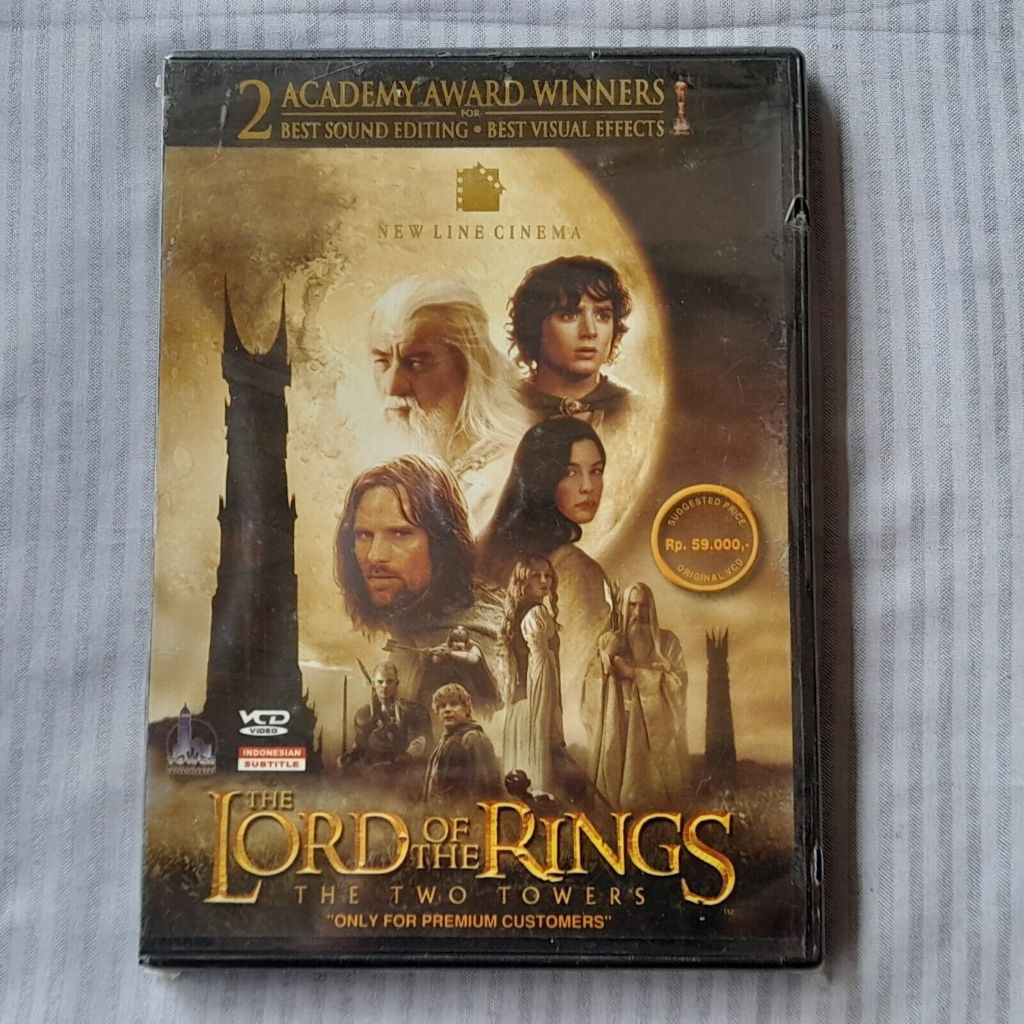Vcd🌹 The Lord of The Rings The Two Towers ( ซีล
