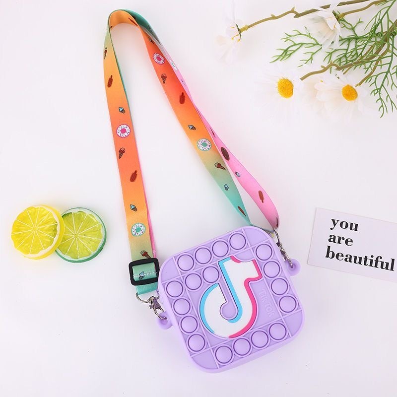 POP IT JELLY TIKTOK BAG / POP IT CHILDRENS SLING BAG