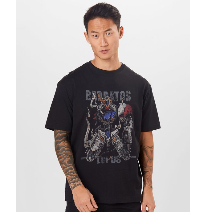 KATUN Tzone Gundam Barbatos Lupus เสื้อยืดผู้ชายผ้าฝ้ายผู้ใหญ่ 24s