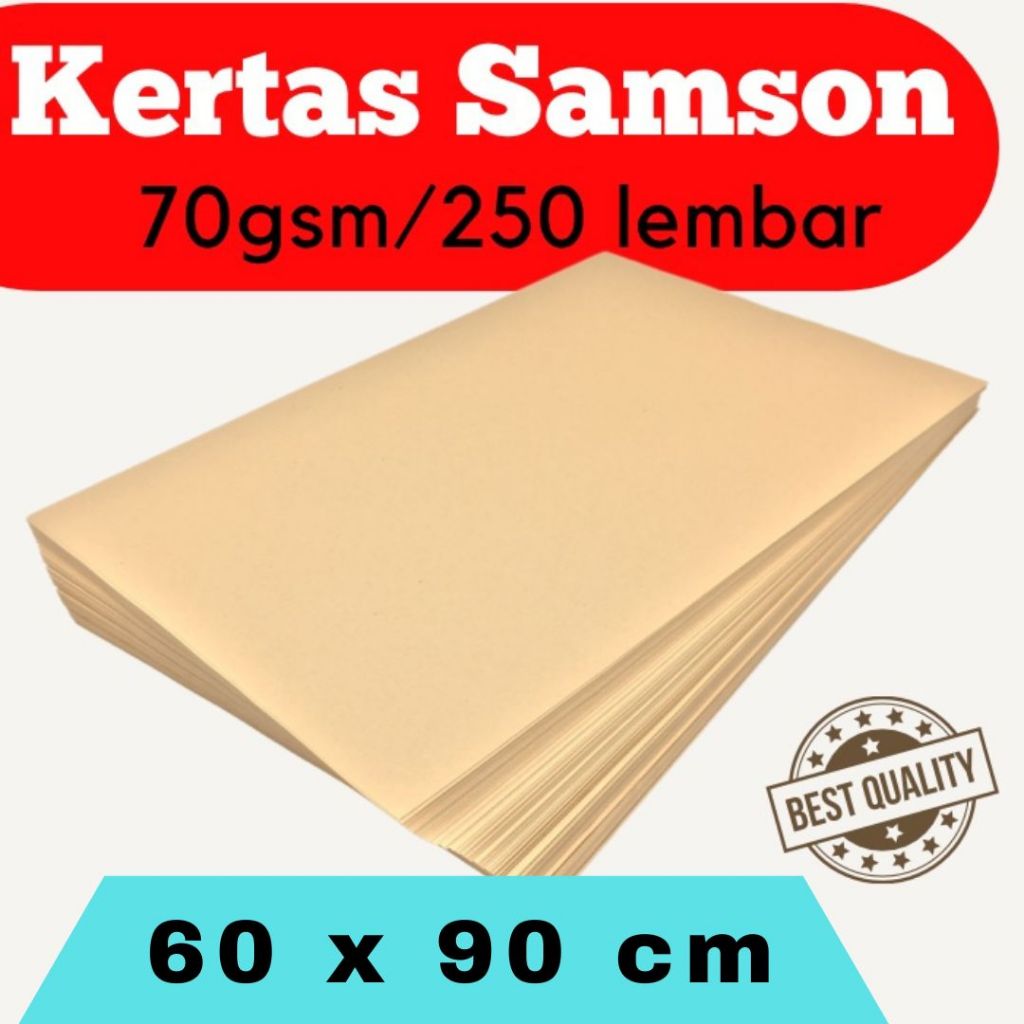 Samson กระดาษ 60x90 ซม. 125 แผ่น