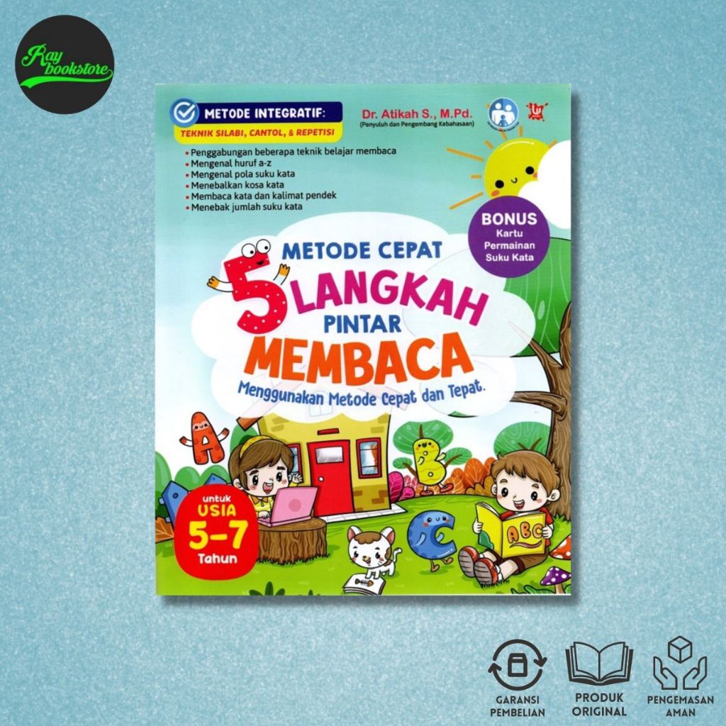 Fast Method Book 5 Smart Steps to Reading - สื่อ Wahyu
