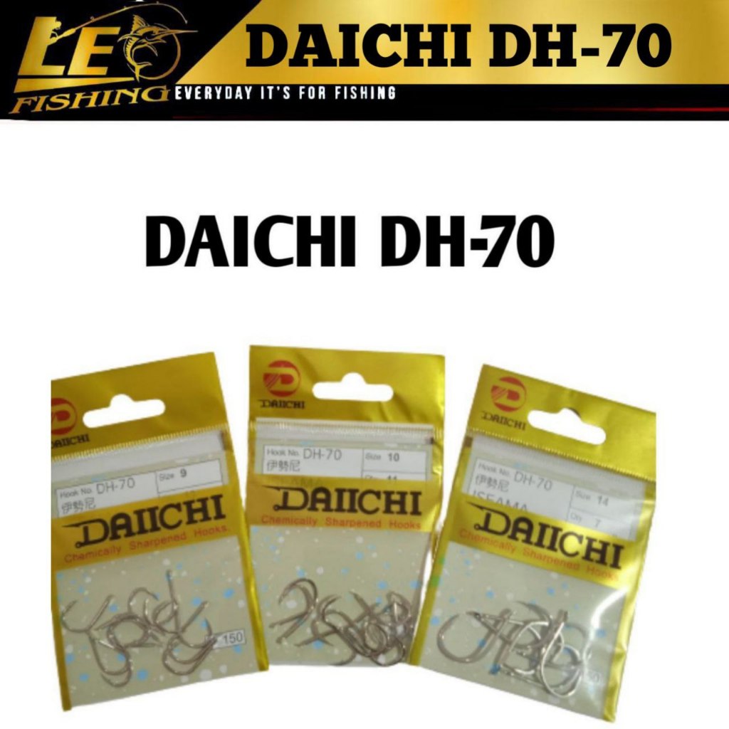 DAICHI FISHING HOOK AVAILABLE TYPE DH70 DAICHI ISEAMA HOOK WITHOUT HOLE ORIGINAL ITEM