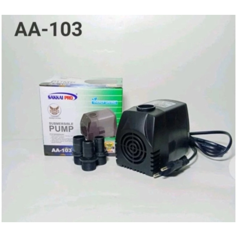 ปั๊มจุ่ม AA-103 Sakkai Pro Submersible Aquarium Pump ปั๊มน้ํา IPMAN WP-103