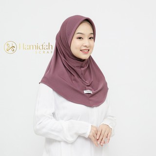 Hamidah- HIJAB BERGO HAMIDAH SIZE S PAD TEBAL PAD BESAR