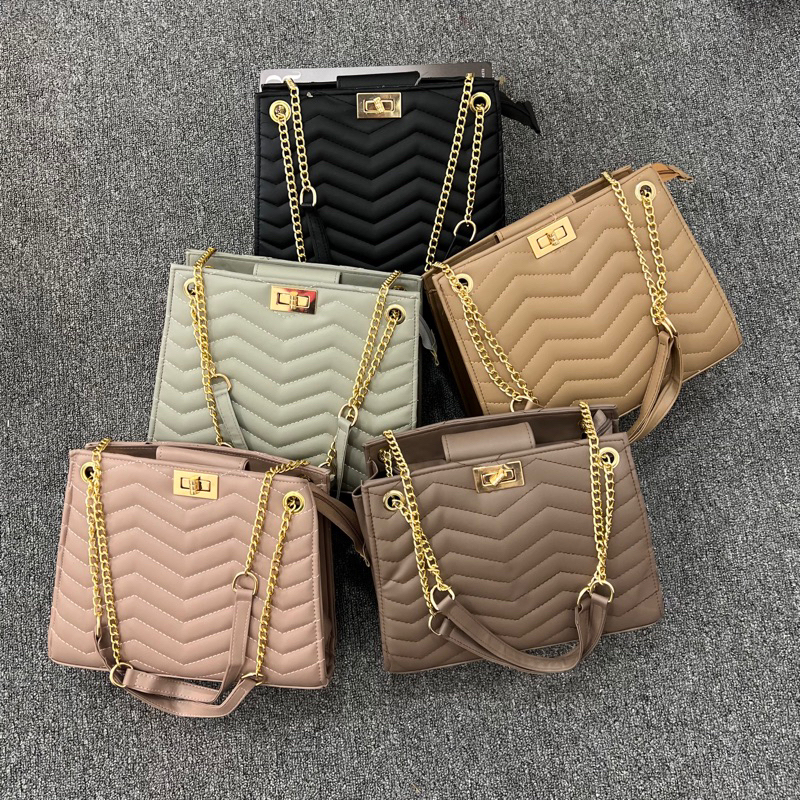 กระเป๋าแฟชั่นสตรี 9996 - 86 || BIG ZIGI BAG สําหรับผู้หญิง || กระเป๋าสะพายข้างผู้หญิงแฟชั่น