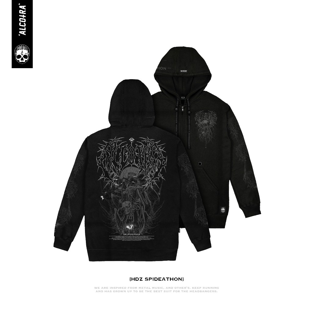 HDZ SCHOOL // HOODIE ZIPPER SCHOOL // HOODIE ZIPPER ALCOTRA