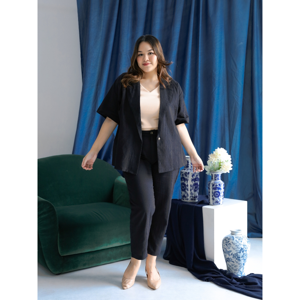 Xtramiles - Lorraine Blazer สีใหม่ | เบลเซอร์ผู้หญิง ขนาดปกติ ไซส์ใหญ่ พลัสไซส์