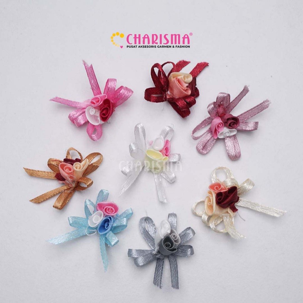 Charisma Flower Application B3K - อุปกรณ์เสื้อผ้ารูปดอกไม้ / ราคาโหลละ (12 ชิ้น)