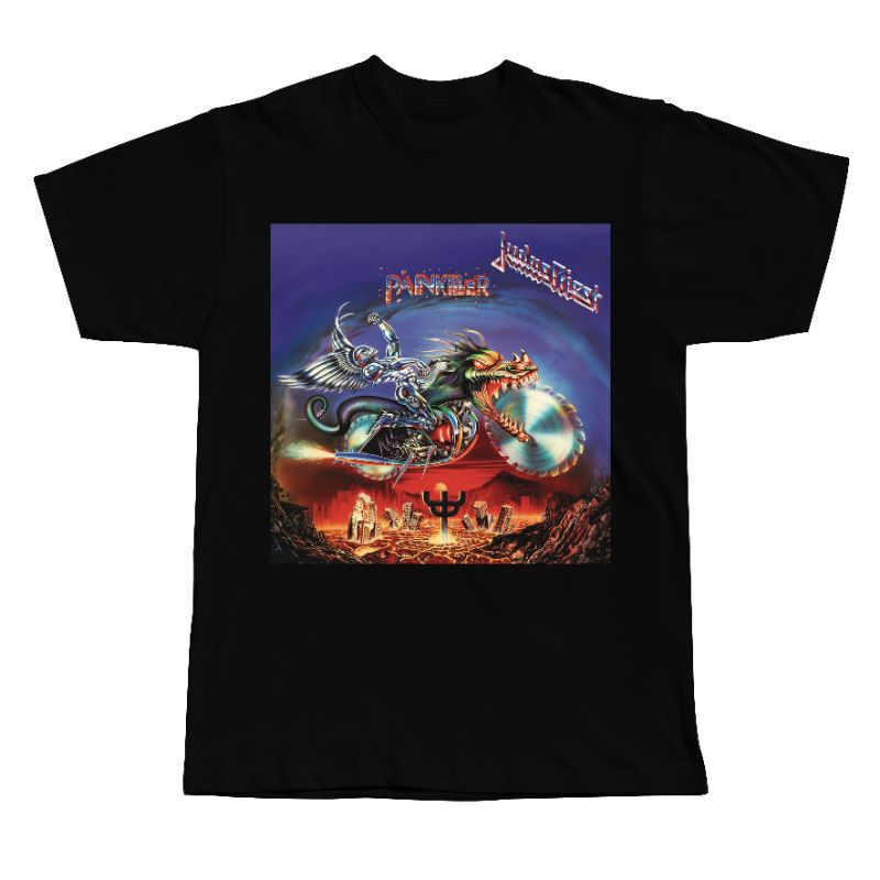 Judas Priest - เสื้อยืดนักฆ่าความเจ็บปวด
