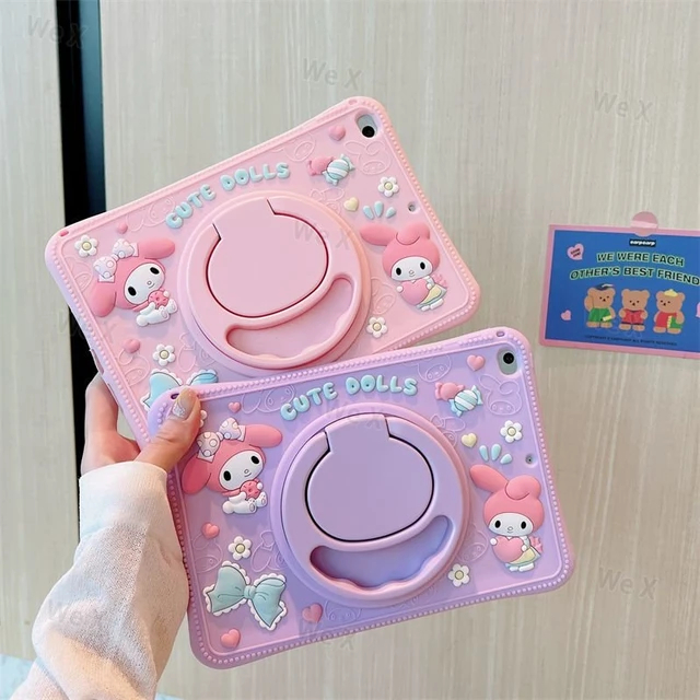 SAMSUNG My Melody Ring Case Casing Cover Anak Kids Redmi Pad SE 11 | ไอแพด 9.7 5 6 | IPad Air 3 Pro 