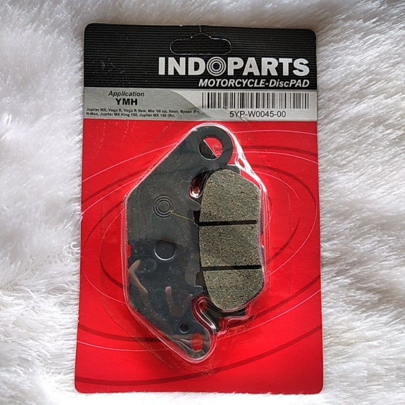 ผ้าดิสเบรคหน้าสําหรับ jupiter mx mio j vixion R15 vega r ใหม่ 5YP-W0045-00 Original INDOPARTS