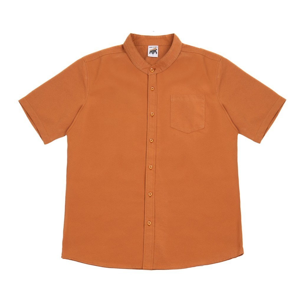 เสื้อเชิ้ตผู้ชาย KEMEJA House of Smith PKU - คอปก SS Camel