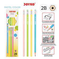 P-121 Pencil/Pencil +2B Pencil/2B ดินสอสีพาสเทล