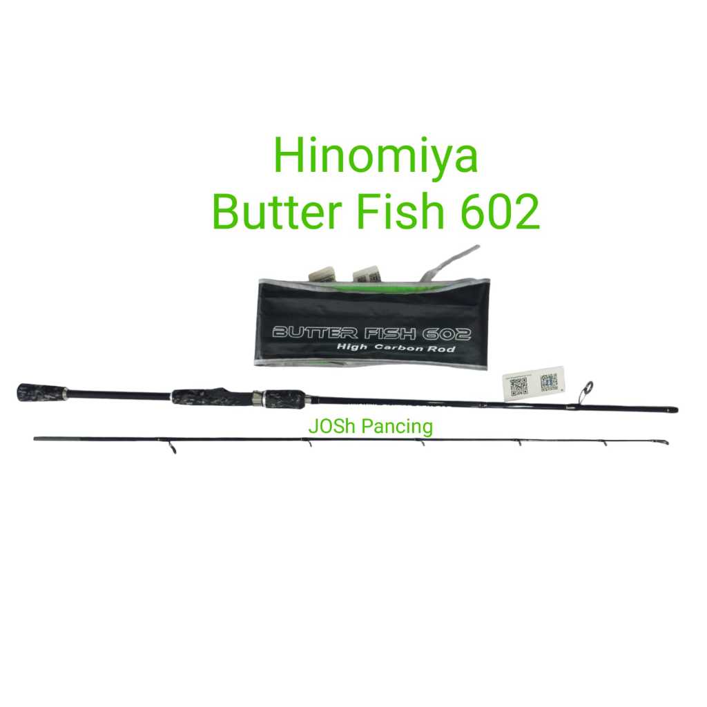คันเบ็ดตกปลา Hinomiya Butter Fish 602 180 ซม. - 17lb-8 กก.