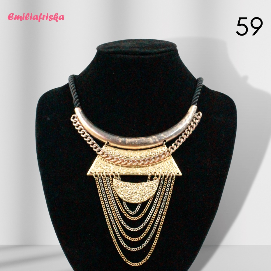 UNIQUE JEWELRY KEBAYA NECKLACE สําหรับผู้หญิง - 59