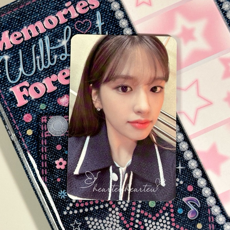 Hearteuhearteu [READY STOCK INA] [OFFICIAL] IVE Ahn Yujin Photocard จากยุค POB Beatroad After Like (