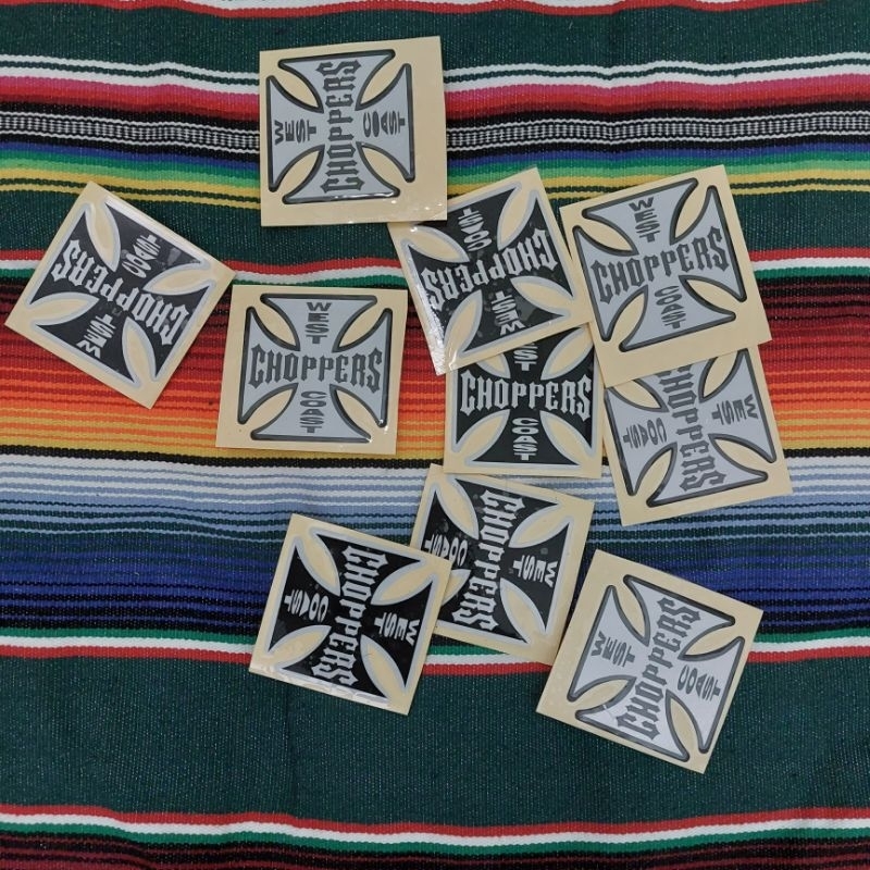 สติ๊กเกอร์ - WEST COAST CHOPPER - CUTTING