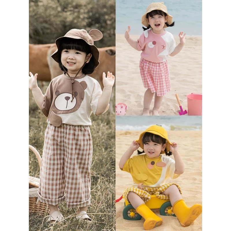 YUAN YI Boy Girl 1-4T ชุดเด็ก