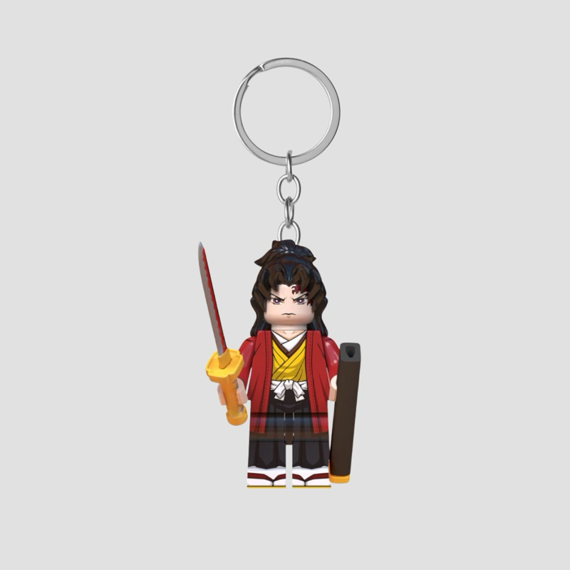 GANTUNGAN Dhs Project พวงกุญแจรูป Tsugikuni Yoriichi Kimetsu ไม่มี Yaiba Demon Slayer