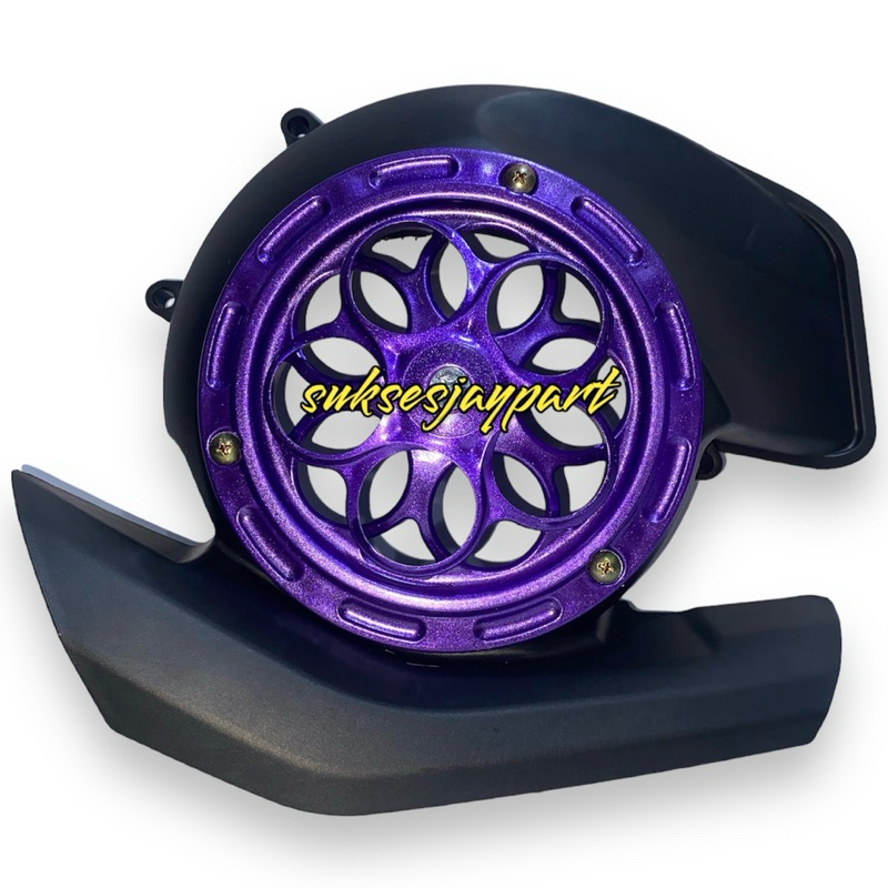 Mio m3 Mio Gear125 Xride Mio z Soul Gt Fino125 ฝาครอบพัดลมหมุน