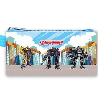Transformers Blue Long Coin Purse Case Sling Bag Children Character ของที่ระลึก Transformer Birthday Gift