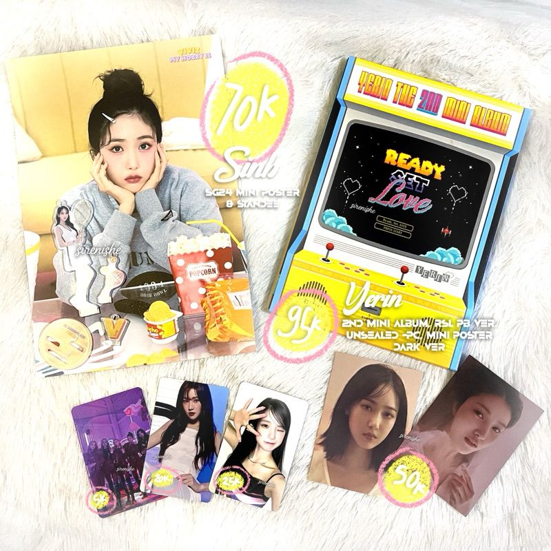 [READ DESCRIPTION] Photocard & Album Kpop Official - GFriend, Viviz, Yerin, Yuju, Kep1er Yujin, Bvnd