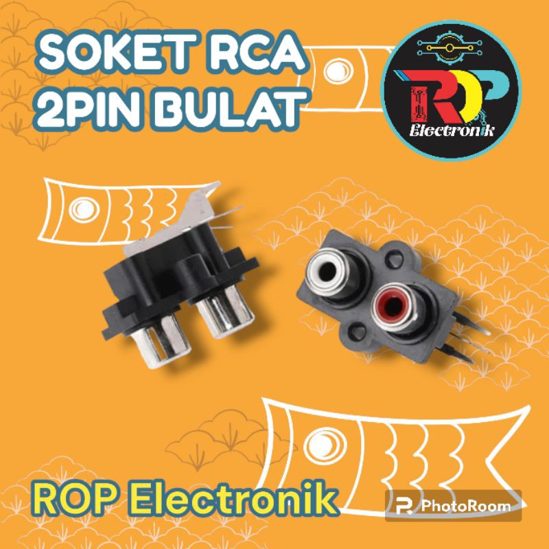ซ็อกเก็ต RCA 2 พิน**