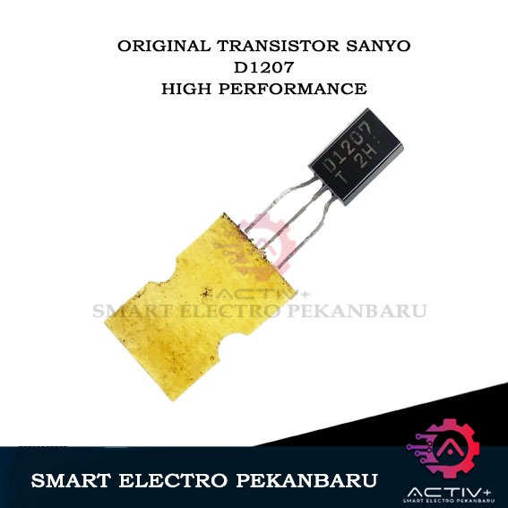 ต้นฉบับ D1207 TO-92 SANYO SEMICONDUCTOR ความถี่ทรานซิสเตอร์ TR NPN D 1207 Original TRANSISTOR D1207 
