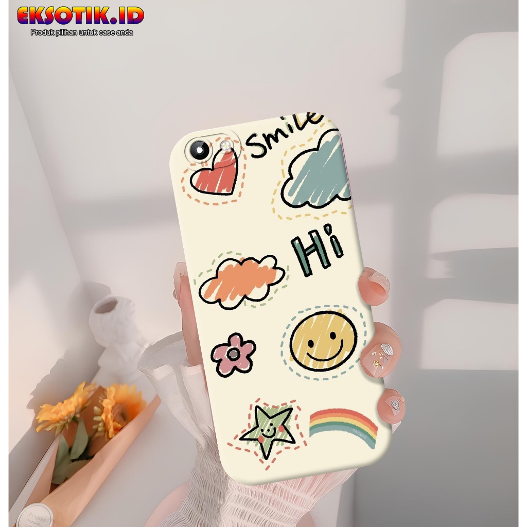 เคส Vivo Y71 - เคส Vivo Y71 - เคสแฟชั่นล่าสุด - Vivo Y71 Silicone - Cool and Cute Motifs - Vivo Y71 