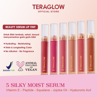 Teraglow Lip Tint Beauty | Hydrating Serum | With 5 Silky-Moist Ingredients | No Fragrance