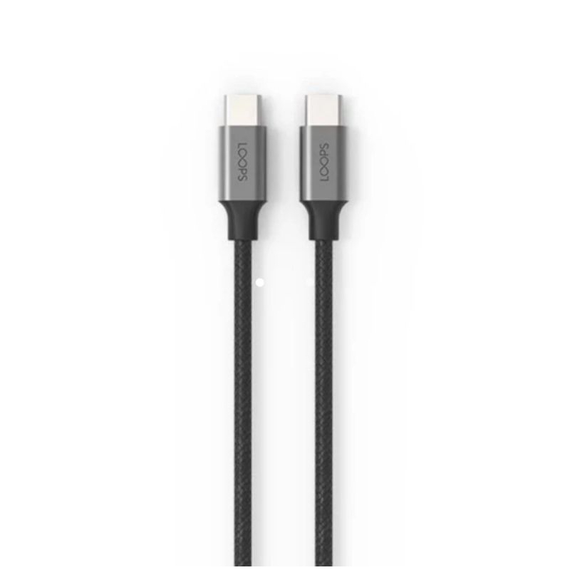 สายชาร์จเร็ว Type C to C สายชาร์จ / สาย Loops Data Charger C to C