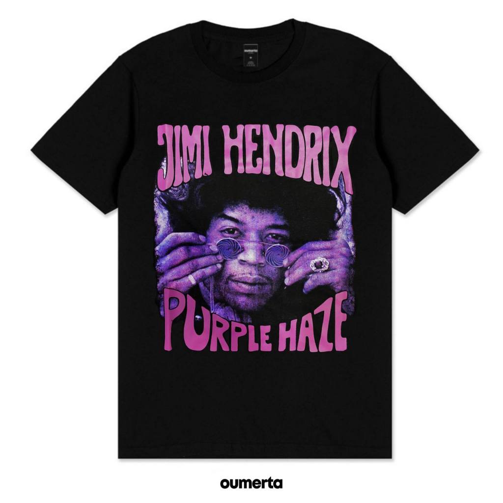 เสื้อยืด JIMI HENDRIX - JIMI HENDRIX PURPLE HAZE TSHIRT