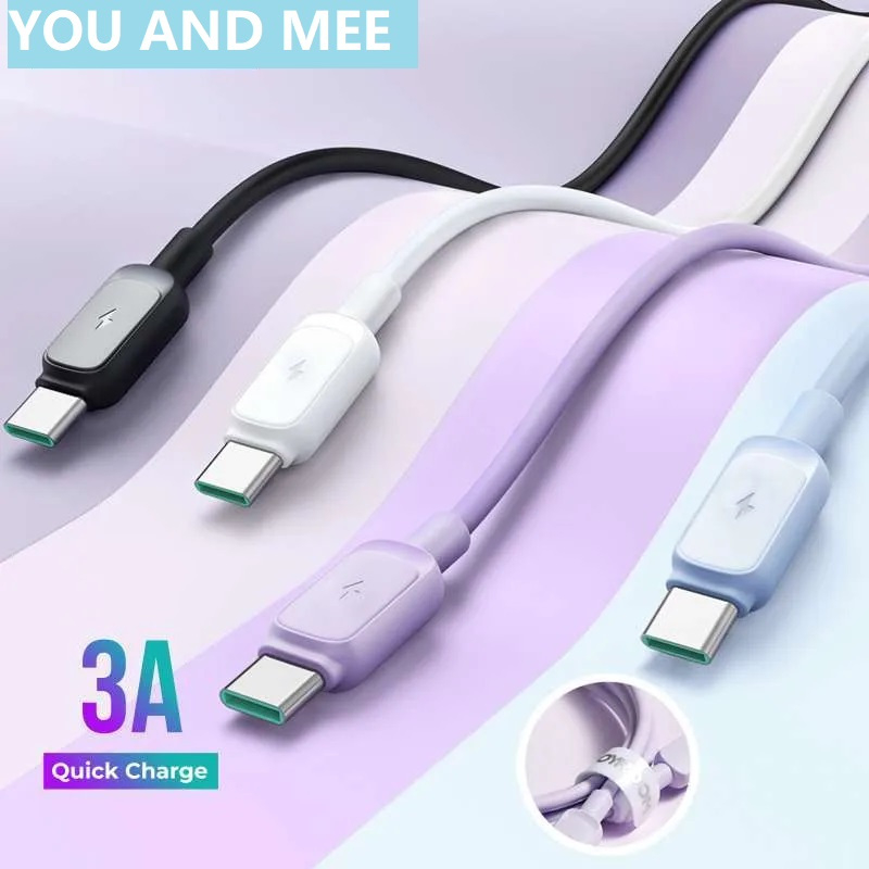 UNGU O LIKE เครื่องชาร์จสายเคเบิล HI Turbo Charge รองรับ FAST CHARGING Fast Charger 100%/ USB DATA C