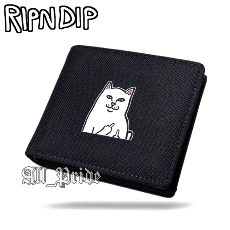 Premium Distro Canvas Wallet/Fashion Folding Canvas Wallet for Men and Women/RIPNDIP