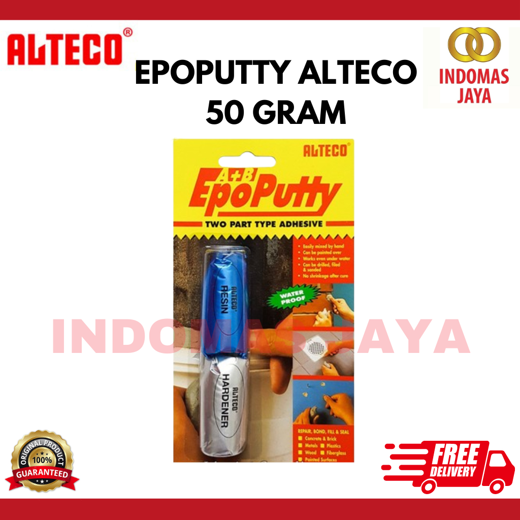 กาว Alteco EPO PUTTY 50 กรัม /EPOPUTTY กาว/กาวตุ ๊ กตา/กาวอเนกประสงค ์ กาว EPOXY